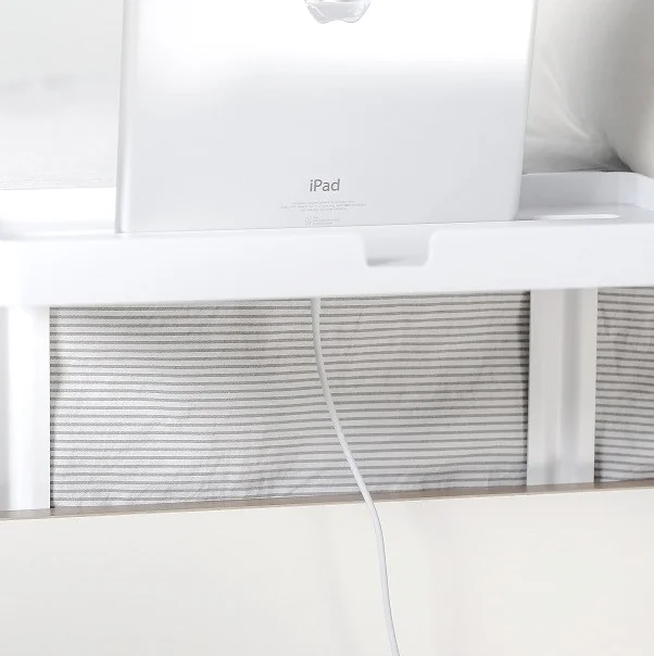 침대 옆 15cm 틈새 공간 살리는 슬림 베드테이블 3종 리얼 사용기