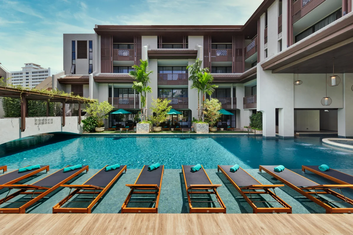 Swimming facilities that offer both value for money and relaxation in downtown Chiang Mai.